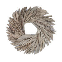 Vickerman Natural Botanicals 17" Khejur Leaf Wreath