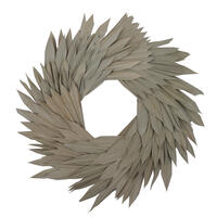 Vickerman Natural Botanicals 17" Palm Sun Wreath