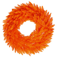 Vickerman Orange Fir Artificial Christmas Wreath