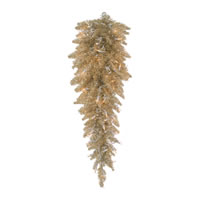 Vickerman Champagne Fir Artificial Christmas Teardrop