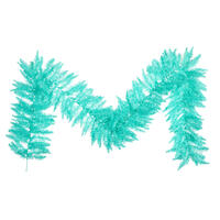 Vickerman Aqua Fir Artificial Christmas Garland