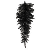 Vickerman Black Fir Artificial Christmas Teardrop