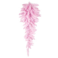 Vickerman Pink Fir Artificial Christmas Teardrop