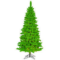 Vickerman Flocked Lime Fir Artificial Christmas Tree