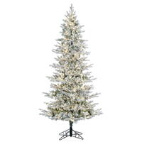 Vickerman Flocked Kiana Pine Artificial Christmas Tree