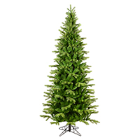 Vickerman Balsam Spruce Slim Artificial Christmas Tree