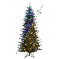 Vickerman Natural Fraser Fir Slim Artificial Christmas Tree