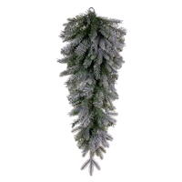 Vickerman Artificial Frosted Douglas Fir Teardrop