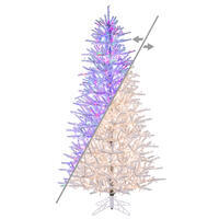 Vickerman Artifical Flocked Slim Pistol Pine Christmas Tree