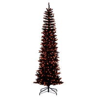 Vickerman 6.5" x 28" Black Pencil Artificial Christmas Tree