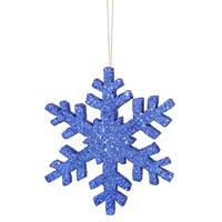 Vickerman 12" Glittered Snowflake