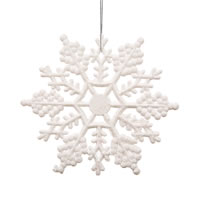 Vickerman Glitter Snowflake Ornament