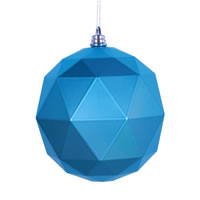 Vickerman 6" Geometric Ball Ornament