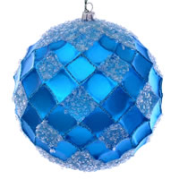 Vickerman 4.75" Net Beaded Ball