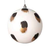 Vickerman 6" Matte Brush Strokes Ball Ornament