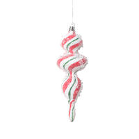Vickerman Swirl Finial Ornament