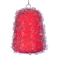 3.5" Icy Sugar Gum Drop Ornament 3/Bag