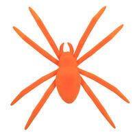 Vickerman 9.5" Flocked Spider Ornament 2/Bag