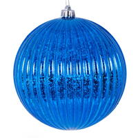 Vickerman 4" Shiny Mercury Lined Ball Ornament