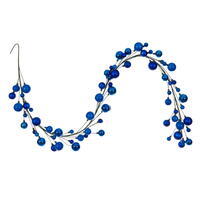 Vickerman 6' Matte Shiny Pearl Ball Garland 1-2"
