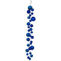 6' Matte Shiny Pearl Ball Garland 4-6"