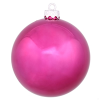 2.4" Magenta Shiny Ball UV 24/Bag