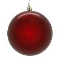 3" Crimson Red Pearl Ball UV Drill 12/Ba