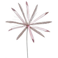Vickerman 24", 20" Velvet Papyrus Aritificial Christmas Pick