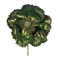 Vickerman 14" Pearl Poppy Spray