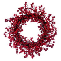 Vickerman Cluster Berry Wreath