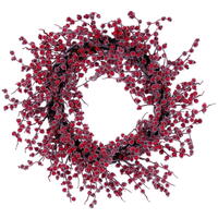 Vickerman 28" Winter Icy Berry Wreath