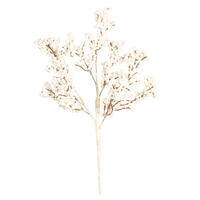 Vickerman Artificial White Crab Apple Mixed Berry Spray