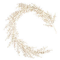 72" White Crab Apple Mixed Berry Garland