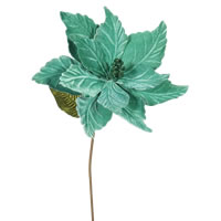 Vickerman 22" Poinsettia Aritificial Christmas Pick