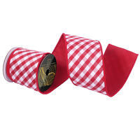 10yd Diagonal Buffalo Plaid Ribbon