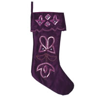 8"x19" Romance Collection Stocking