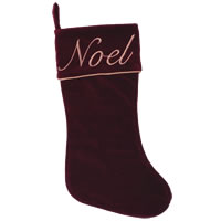 8"x19" Noel Collection Stocking