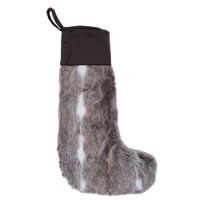 8"x19" Snow Mink Collection Stocking