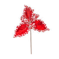 Vickerman Holly Leaf Artificial Curly Spray
