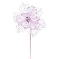 Vickerman 17" Artificial Sheer Poppy Stem 3/Bag
