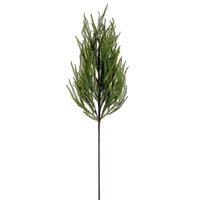 36" Green Norfolk Pine Spray 2/Bag