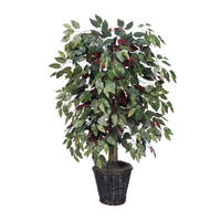 Vickerman Artificial Capensia Deluxe Potted Tree