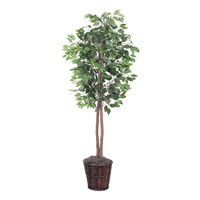 Vickerman Artificial 6' Ficus Potted Tree