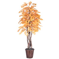 Vickerman Artificial Golden Aspen Executive Tree