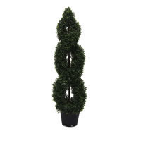 Vickerman Boxwood Double Spiral Everyday Topiary