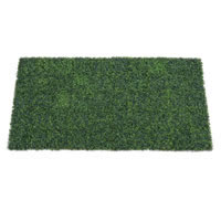 Vickerman Artificial Green Boxwood Mat
