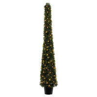 Vickerman Artificial Boxwood Cone In Pot UV