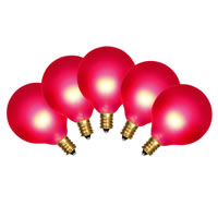 Vickerman Light Satin G50 Christmas light set