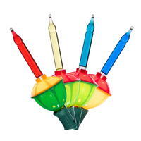 Vickerman Glitter Bubble Light Set