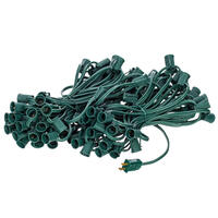 Vickerman C9 Sockets on Green Wire